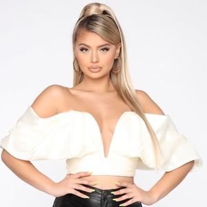 NWT Fashion nova corset top